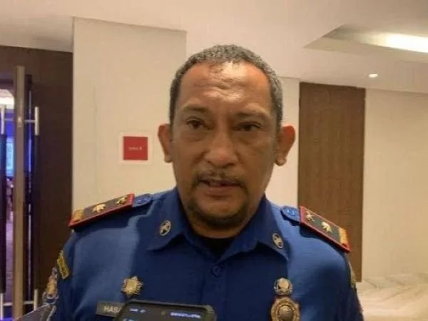 Kepala Dinas DamkarMat, Hasanuddin (Dok : Int).