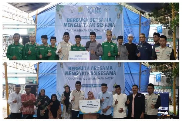 Pererat Silaturahmi, PLN UP3 Pinrang Gelar Buka Puasa dan Salurkan Santunan. (Dok: Ist)