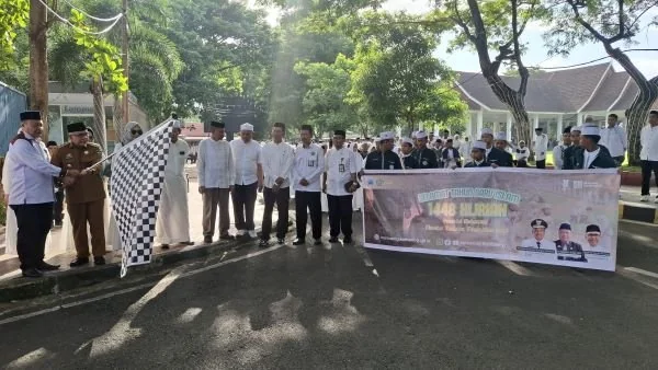 Wabup Bantaeng Lepas Pawai Hijraturrasul Peduli Lingkungan. (Dok: Ist)