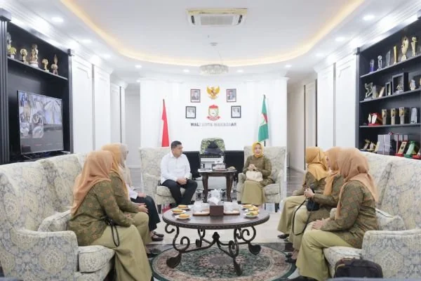 Audiensi PPTI dengan Wali Kota Makassar Munafri Arifuddin (Dok: Ist).