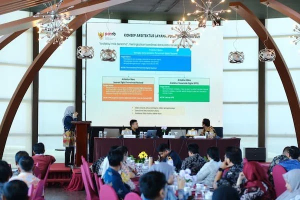 Bimbingan Teknis Penyusunan Arsitektur Sistem Informasi dan Arsitektur SPBE (Dok: Ist).