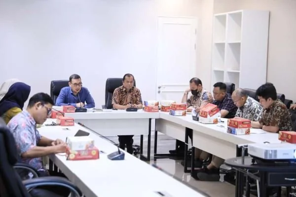 Rapat Forum Komunikasi Pemangku Kepentingan Utama Kota Makassar, Terkait Program JKN. Dok. Ist