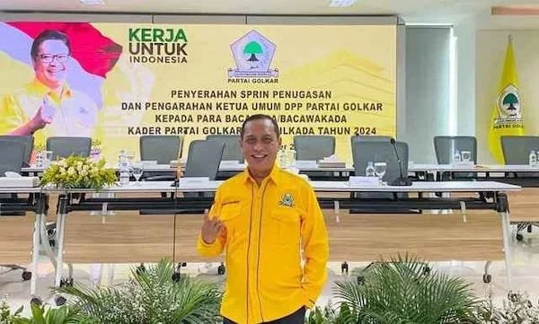 Bakal calon Walikota Palopo 2024 Rahmat Masri Bandaso. Foto istagram Golkar Palopo