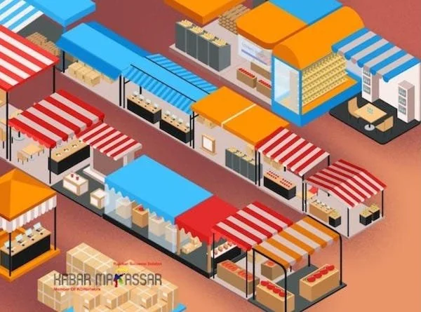 Ilustrasi UMKM (Dok: KabarMakassar)