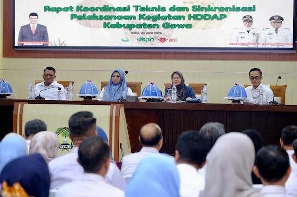 Rapat Koordinasi Teknis dan Sinkronisasi Program HDDAP bersama Kementerian Pertanian RI, (Dok: Ist).