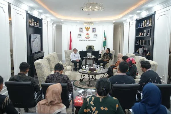 Pertemuan BPK RI perwakilan Sulsel dan Wali Kota Makassar (dok ist)