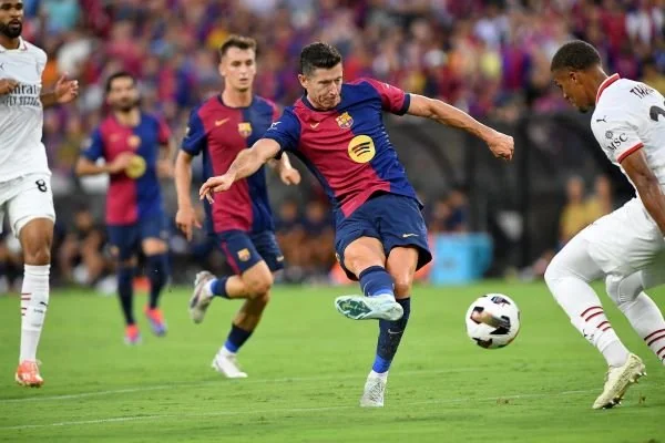 Barcelona vs AC Milan (Dok : Int).