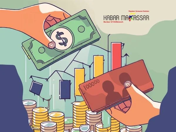 Ilustrasi Rupiah (Dok : KabarMakassar).