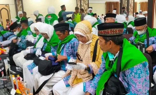 Jemaah Haji 2023 (Dok : Andini/KabarMakassar).