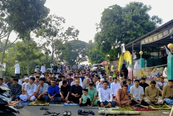 Jemaah Muhammadiyah Padati Masjid Nurul Jihad Jeneponto. (Dok: Ist)
