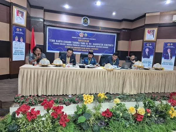 Temu Karya yang dilangsungkan pada 14 Juni 2025 di Gedung Kalakbirang, rumah jabatan