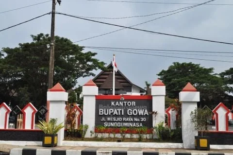 Kantor Bupati Gowa (Dok: Ist).