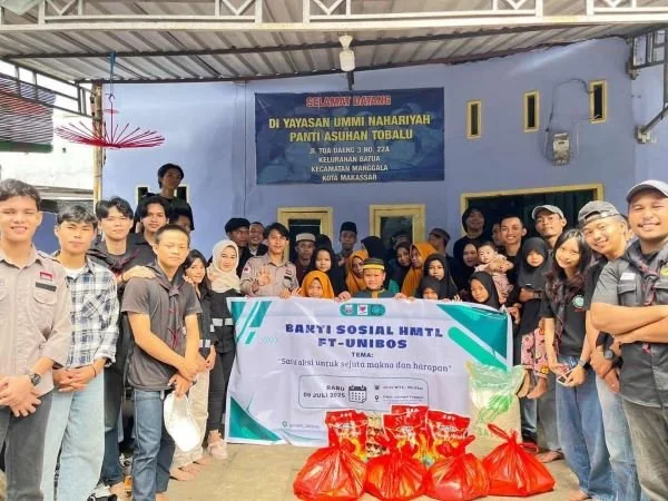 Bakti Sosial HMTL Unibos Hadirkan Aksi Peduli, Edukasi, dan Cinta Lingkungan di Panti Asuhan Tobalu (Dok : Ist).