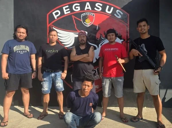 Pelaku penikaman (Dok : ist).