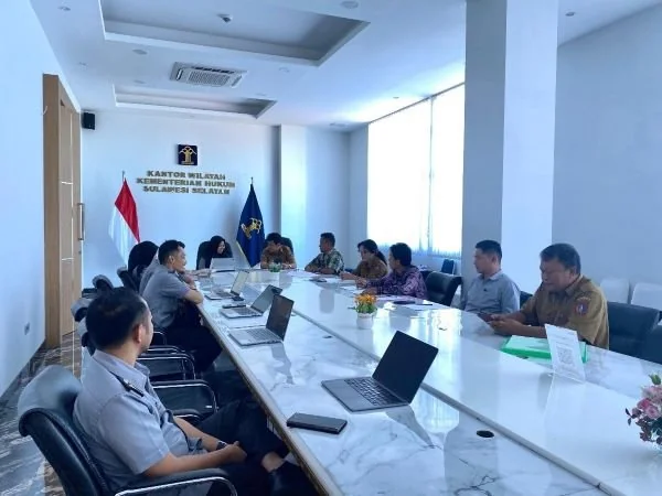 Rapat pembahasan Pedoman Pengawasan Indikasi Geografis Terdaftar secara virtual (Dok : Ist).