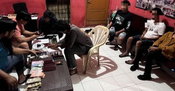 Para pelaku saat berhasil diamankan Tim Resmob Polresta Mamuju (dok:Ist)