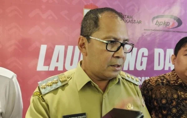 Wali Kota Makassar, Danny Pomanto usai peluncuran APIP'Ta di FourPoint Hotel Makassar (Dok : Hanifah KabarMakassar).