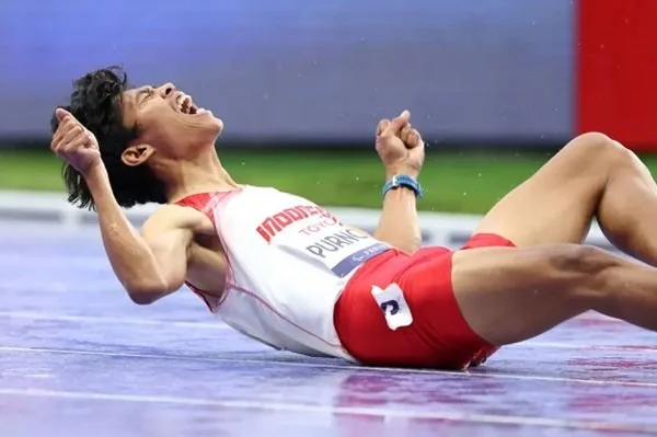 Atlet para-atletik Indonesia, Saptoyogo Purnomo (Dok : Int).