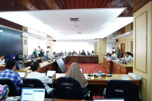 Rapat pembahasan RPJMD Sulsel 2025-2029 (Dok : Ist).