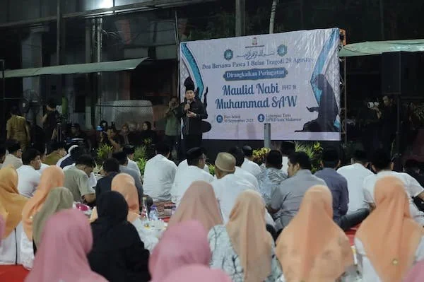 Peringati Maulid Nabi, Pemkot dan DPRD Makassar Gelar Doa untuk Korban Tragedi 29 Agustus, (Dok: Ist).