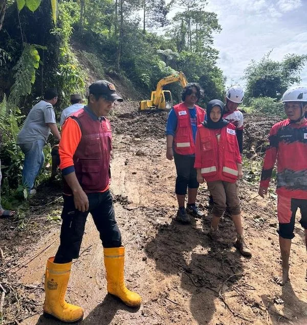 Suasana pasca banjir dan longsor di kabupaten Mamuju (dok:Ist)