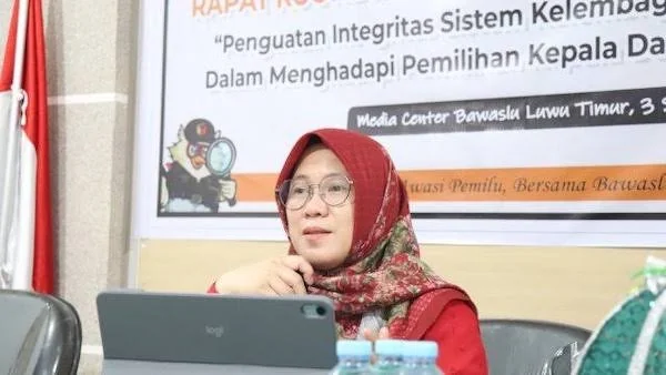 Ketua Bawaslu Sulsel, Mardiana Rusli. (Foto/ist).