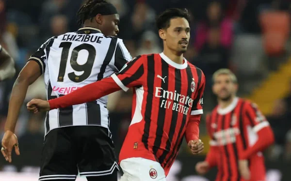 AC Milan meraih kemenangan telak 4-0 atas Udinese dalam laga tandang Serie A yang berlangsung Jumat malam.(Media Sosial X)