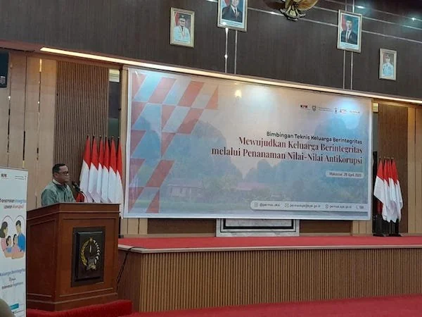 Deputi Bidang Pendidikan dan Peran Serta Masyarakat KPK, Wawan Wardiana (dok. Syamsi/KabarMakassar)