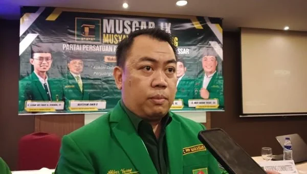 Ketua DPC Partai Persatuan Pembangunan (PPP) Kota Makassar, Muh Akbar Yusuf (Dok: Sinta KabarMakassar).