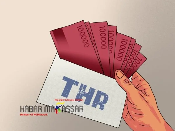 Ilustrasi THR (Dok : KabarMakassar).