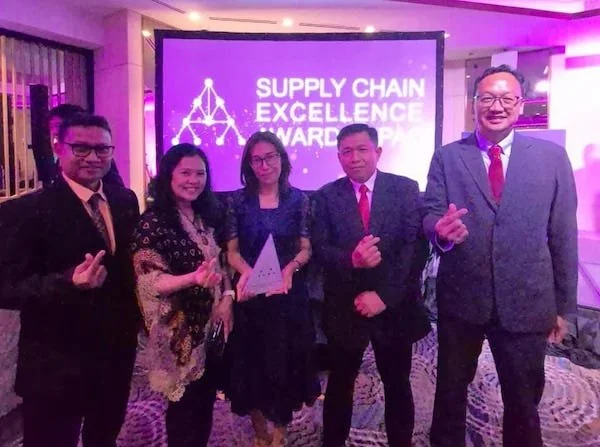 PT Vale meraih Global Supply Chain Excellence Award (Dok: Ist)