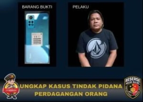 Pelaku beserta barang bukti yang diamankan (Dok : Ist).