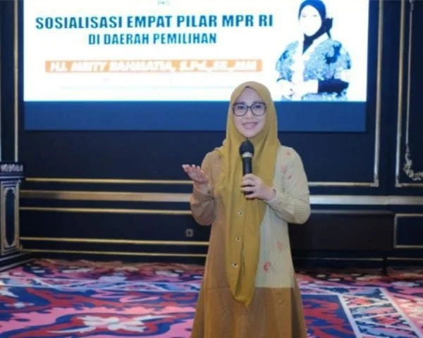 Anggota Majelis Permusyawaratan Rakyat (MPR) RI dari Fraksi Partai Keadilan Sejahtera (PKS), Meity Rahmatia (Dok : Ist).