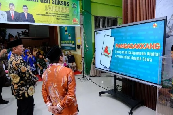 Kemenag Gowa Luncurkan Aplikasi Pangadakkang (Dok : Ist).