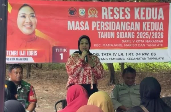 Anggota DPRD Kota Makassar, Andi Tenri Uji Idris saat Reses, (Dok: Ist).