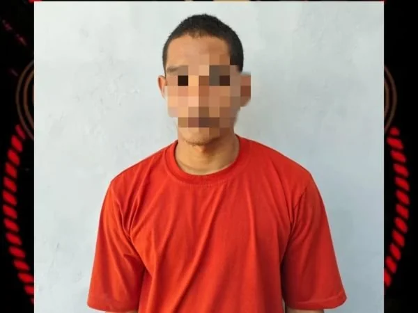 Pelaku saat diamankan tim Resmob Polres Bantaeng (Dok : Ist).