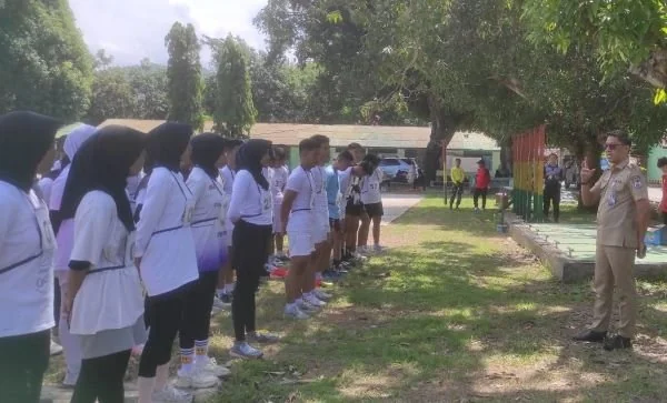 Seleksi paskibraka di Polman yang dilakukan oleh Kesbangpol Sulbar, (dok:ist)