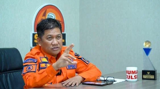 Kepala BPBD Sulsel, Amson Padolo.