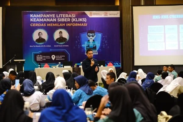 Kampanye Literasi Keamanan Siber untuk Pelajar SMP (Dok: Ist).