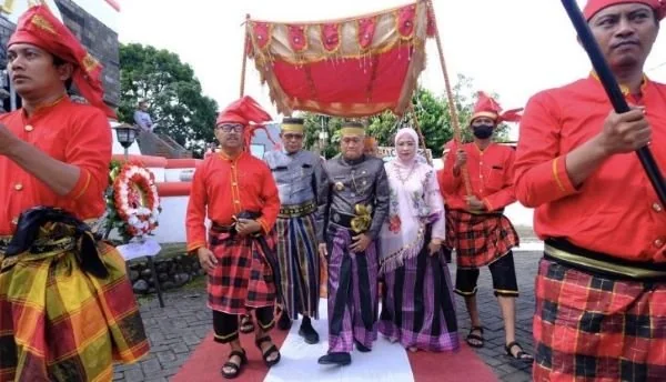 Ziarah di Makam Arung Palakka dan Sultan Hasanuddin, Pj Bupati Bone Disambut Pj Sekda Gowa.