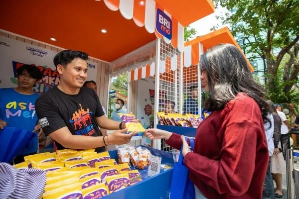 UMKM kripik ubi jalar di Bazaar UMKM BRILiaN (Dok : Ist).