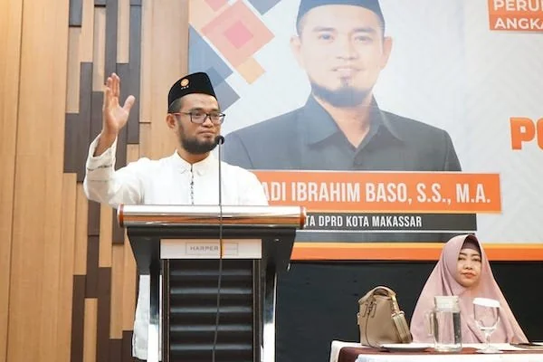 Ketua Fraksi PKS Dewan Perwakilan Rakyat Daerah (DPRD) Kota Makassar, Andi Hadi Ibrahim Baso (Dok: Ist).
