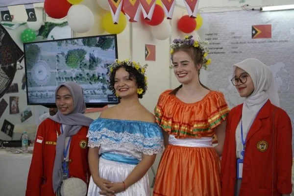 International Student Festival 2024 yang berlangsung di JK Arenatorium, GOR Unhas (Dok : Ist).