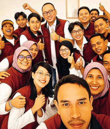 Sri Marlina (Koordinator Program Keluarga Harapan Kemensos RI di Kabupaten Maros)