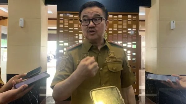 Sekretaris Daerah Provinsi Sulawesi Selatan, Jufri Rahman (dok. Syamsi/KabarMakassar)
