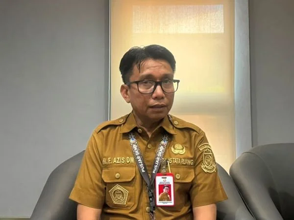 Kepala Dinas Penataan Ruang Kota Makassar, Muh Fuad Azis. (Dok: Sinta KabarMakassar).
