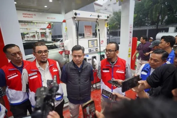 Pertamina Sulawesi Pantau Kesiapan SPBU dan Pangkalan LPG di Makassar. (Dok: Ist)