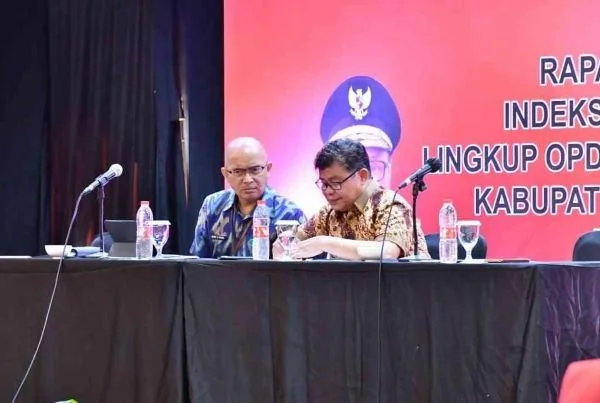 Plh Kepala Bappelitbangda Provinsi Sulsel, Andi Bakti Haruni pada Rapat Koordinasi IID (Dok: Ist).