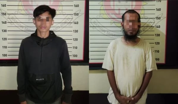 Dua Terduga Pelaku Diringkus Tim Resmob Polres Bantaeng. (Dok: Ist)