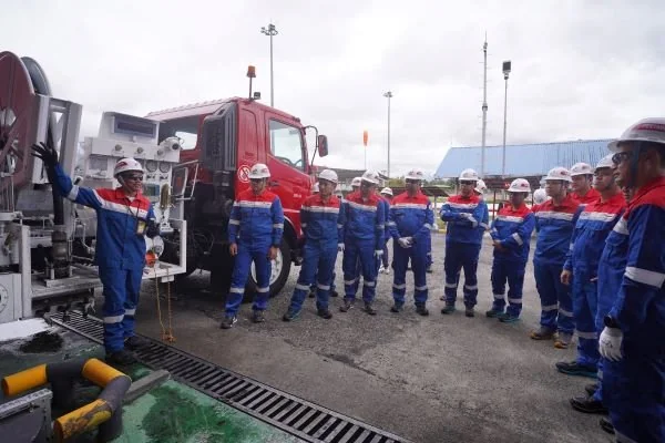 Direksi Pertamina Tinjau AFT Sam Ratulangi. (Dok: Ist)